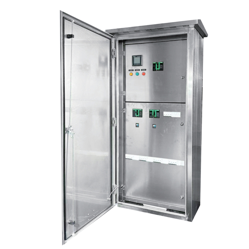 XL Stainless Steel Outdoor Power Box, Power Cabinet